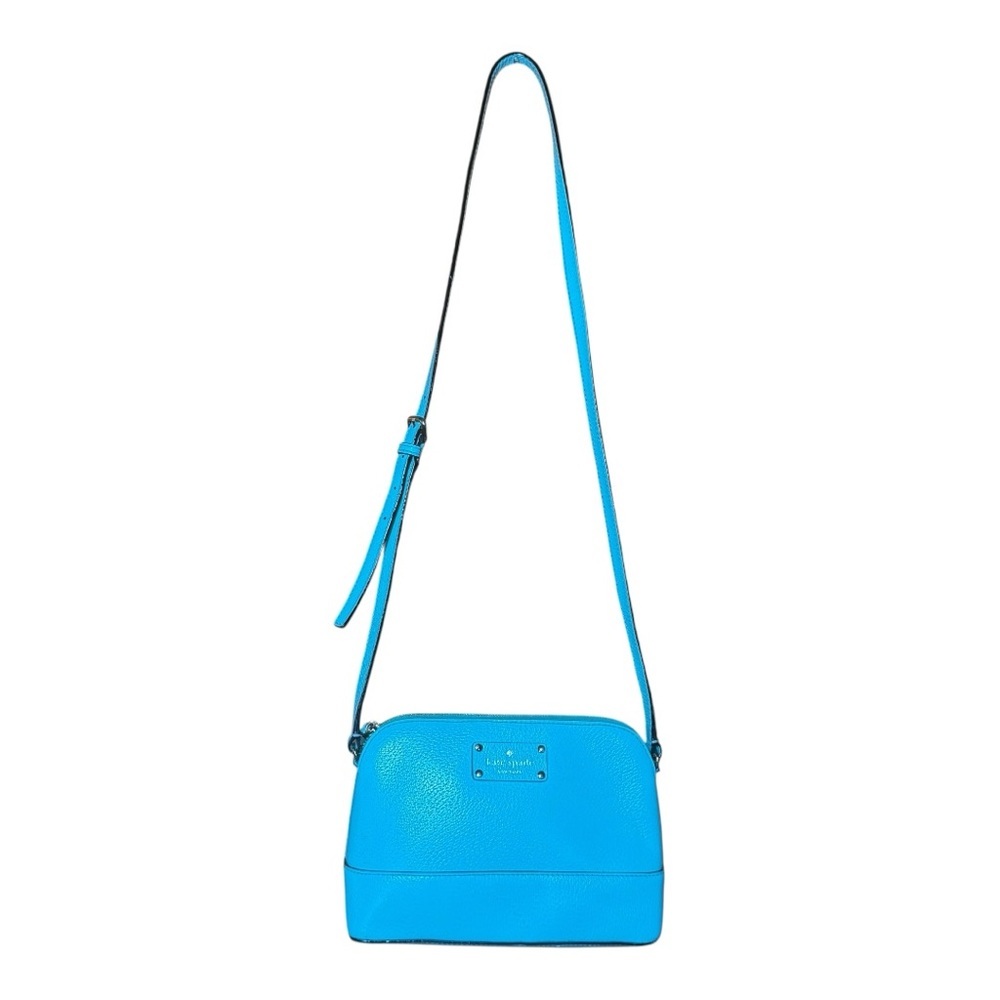 KATE SPADE Turquoise Leather Crossbody